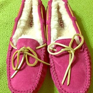 Uggs Moccasin Slippers Brand New Hot Pink